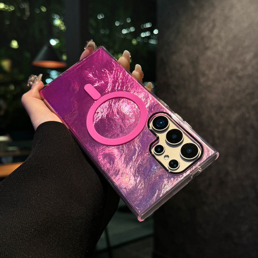 Glacier Shine Magnetic Case for Samsung S25 Edge