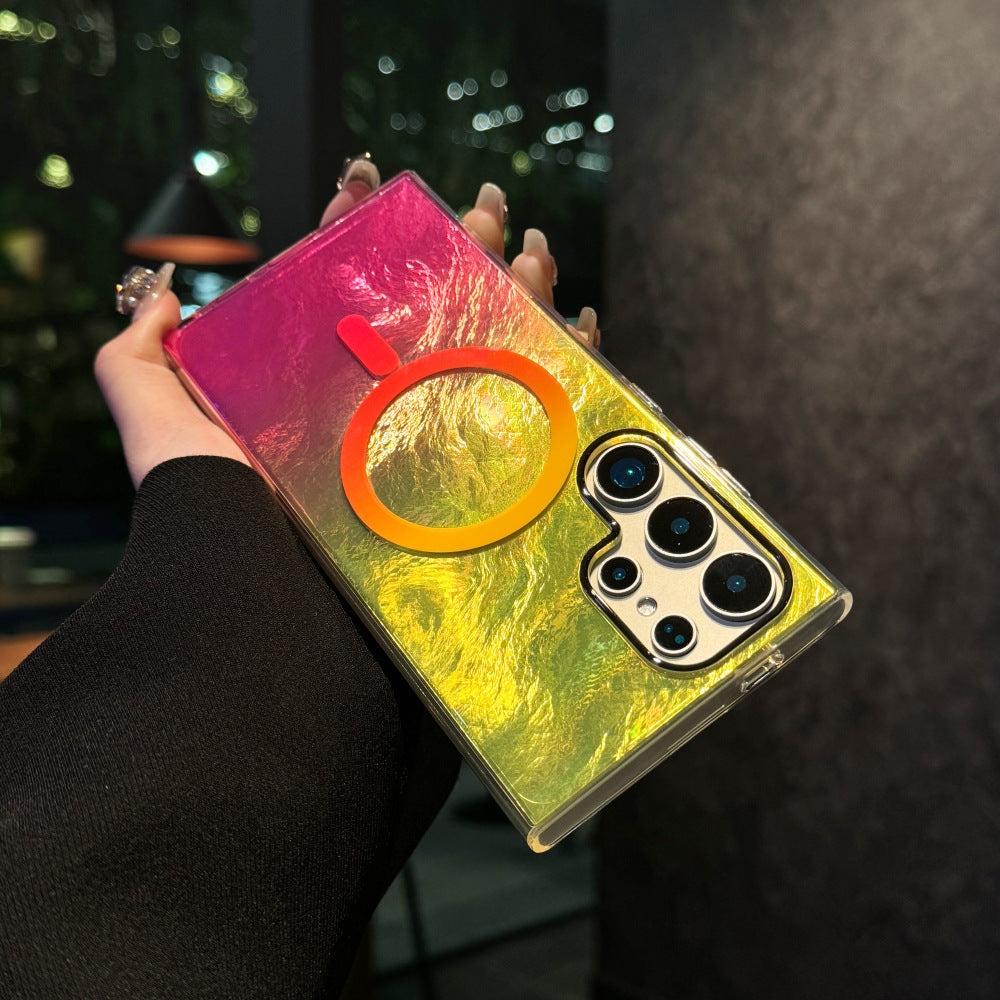 Glacier Shine Magnetic Case for Samsung S25 Edge