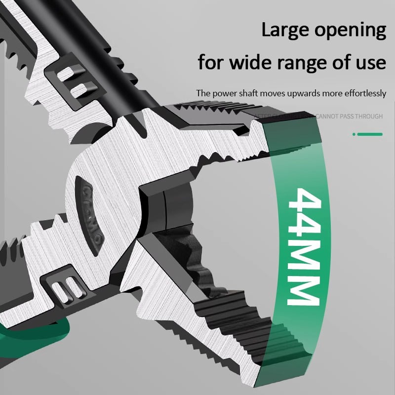 Electrician's pliers wire strippers