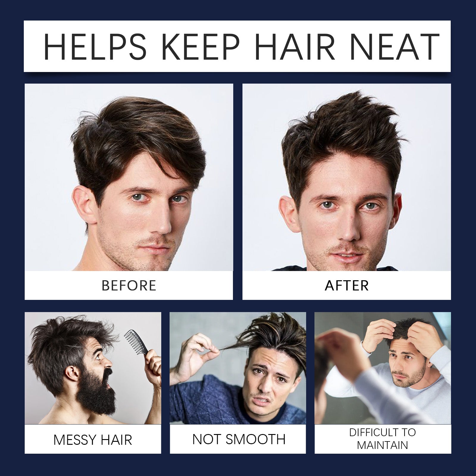 Hoegoa Men's sea salt styling spray