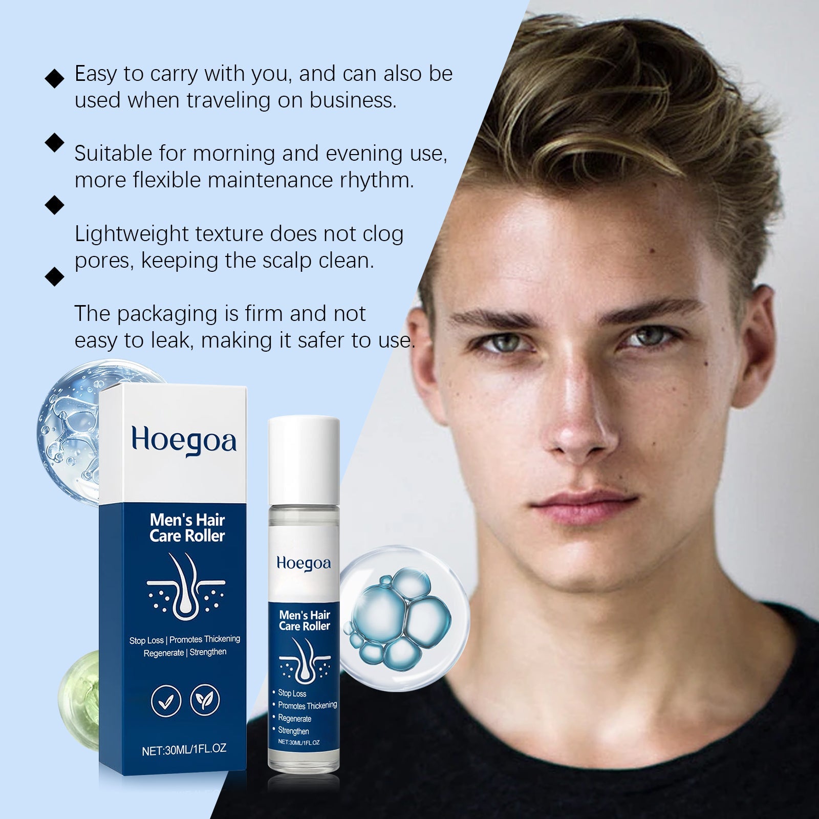 Hoegoa Men's hair rolling essence