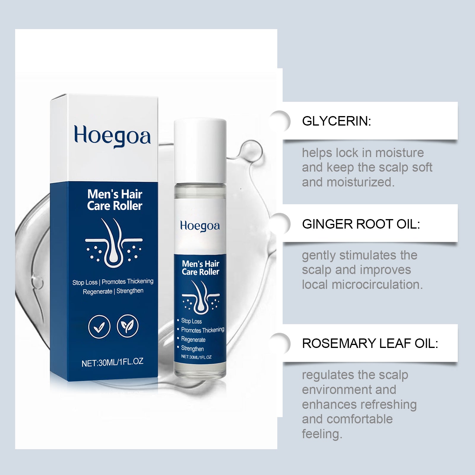 Hoegoa Men's hair rolling essence